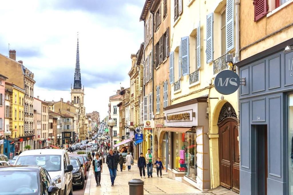 Loasis - Duplex T4 Hypercentre Apartment Villefranche-sur-Saone Bagian luar foto